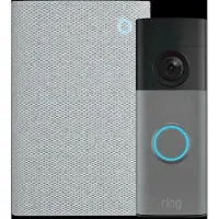 Ring Batterij Video Deurbel 2e Generatie Zilver + Chime