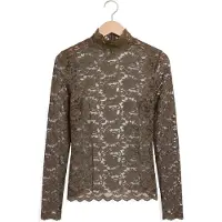Notre-V Dames Tops & T-shirts Nv-ingelien - Bruin - Maat S
