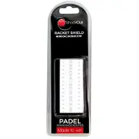 ShockOut Pádel Transparante Padel Racketbeschermer