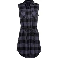 Brandit Blouse 'Gracey' grijs / zwart