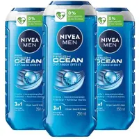 Nivea 3x Shampoo & Douchegel 3in1 Fresh Ocean 250 ml