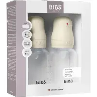 BIBS Babyfles - 150ml - 2-pack - Siliconen speen - Ivory