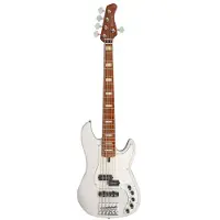 Sire Marcus Miller P8 S5 White Blonde 5-snarge elektrische basgitaar met gigbag