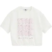 We fashion Shirt lichtroze / wit