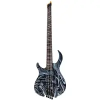 Sire Marcus Miller M6H 4L Black Swirl linkshandige elektrische basgitaar met gigbag