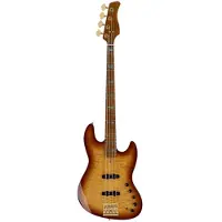 Sire Marcus Miller V10 DX4 Tobacco Sunburst elektrische basgitaar met koffer