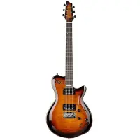 Godin LGXT Cognac Burst Flame AA elektrische gitaar