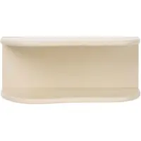 Nest of Nora Dubbele wandplank 44x17.5x18 cm - Beige