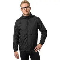 Build Your Brand Nylon Windbreaker Hoodie