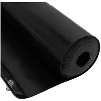vidaXL Worteldoek Zwart 0,7 x 3 m Polyetheen