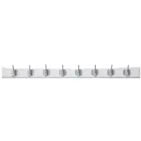 Nordal Edgy kapstok met 8 haken wit