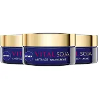 Nivea 3x Nachtcrème Soja Anti-Age 50 ml
