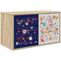 vidaXL Wand gemonteerd TV Kast MAINZ 69 x 33 x 40 cm Sonoma Eiken