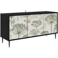 vidaXL TV-kast GOTHA, 102 x 33 x 51 cm, zwart, eikenlook
