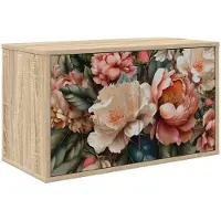 vidaXL Wand gemonteerd TV Kast BORNE 69 x 33 x 40 cm Sonoma Eiken