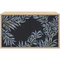 vidaXL Wand gemonteerd TV Kast DOKKUM 69 x 33 x 40 cm Sonoma Eiken