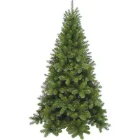 Triumph tree Tuscan Kerstboom - Kunstboom met Natuurlijke Takstructuur en Zachte Naalden - Kerstversiering voor Binnen - Klassieke Stijl - H260 x Ø152 cm - Groen
