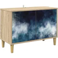 vidaXL TV-kast RAALTE, 69 x 33 x 50 cm, Sonoma houtvezelplaat
