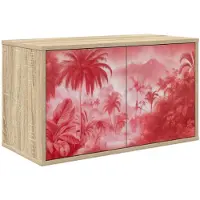 vidaXL Wandmeubel voor televisie, model AACHEN, 69 x 33 x 40 cm, Sonoma-eikenhout