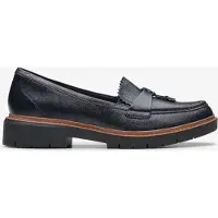 Clarks Westlynn Bella Navy Leather Schoenen