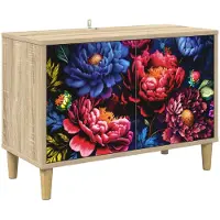 vidaXL Tv-meubel KIEL 69 x 33 x 50 cm Sonoma Bewerkt hout