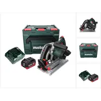 Metabo KT 18 LTX 66 BL accu invalcirkelzaag 18 V 165 mm + 1x accu 10.0 Ah + lader + metaBOX