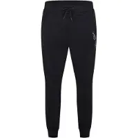 Born Rich Heren-joggingbroek met open zoom van Agosto (Zwart)