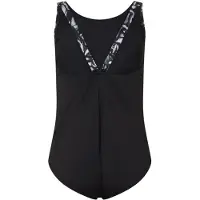 Speedo Dames/Dames logo-eendelig badpak (Zwart)