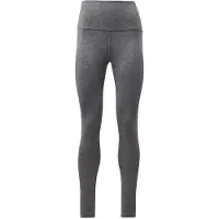 Reebok Dames Lux Fitted Trainingsleggings (Donkergrijs Heather)