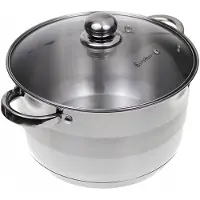Elitehoff Stalen Kookpan 28cm / 10L - Geschikt voor Inductie