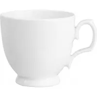 Mariapaula Witte Porseleinen Cappuccinokop 350ml - Gemaakt in Polen