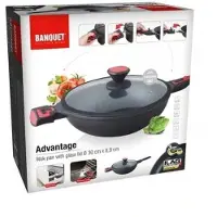 Banquet Wok Advantage Koekenpan 30cm - Antiaanbaklaag