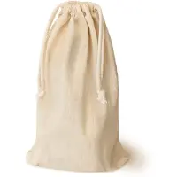 Allbag Ecru Katoenen Zak 18x45cm - Dik & Stevig voor Cadeaus & Opslag