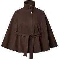 Pieces Pcaiken Cape Jas Dames Bruin XL