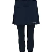 Head Dames/Dames Tennis Skort (Donkerblauw)