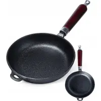 Orion Massieve gietijzeren pan 20cm - voor gas, inductie, grill