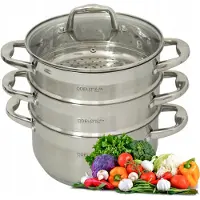 Odelo Stoompan 4,3L RVS - Gezond Koken op Inductie & Gas