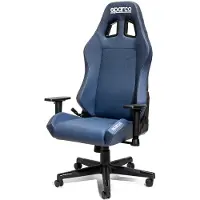 Sparco Coach Bureaustoel - Marineblauw — Onesize