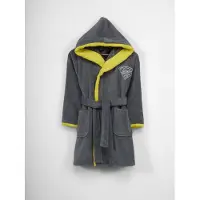 Asir Kids badjas – grijs/geel –