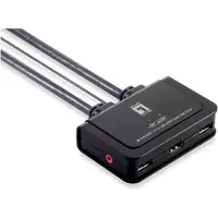 LevelOne KVM - NIVEAU ÉN - KVM-0290 - USB - VGA - 1920 x 1080