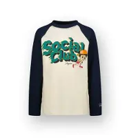 Vingino Jongens Oversized T-shirt Hilden Jongen Blauw 104