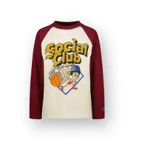 Vingino Jongens Oversized T-shirt Hilden Jongen Rood 104