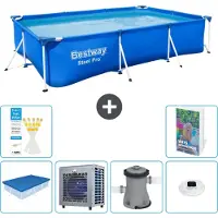 Bestway Steel Pro, rechthoekig zwembad - 300x201x66 cm - 5-delig, model S106