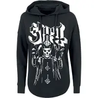 Ghost Trui met capuchon - Pope's Wrath - S tot XL - voor Vrouwen - zwart | Maat XL