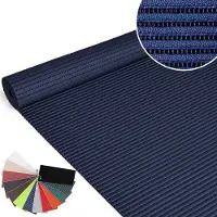 ANRO Badmat Blauw 130x200cm Antislip Douchemat Afwasbaar Sneldrogend