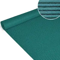 ANRO Badmat Turquoise 65x15cm Antislip Douchemat Afwasbaar Sneldrogend