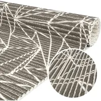 ANRO Badmat Prisma 130x350cm Antislip Douchemat Afwasbaar Sneldrogend