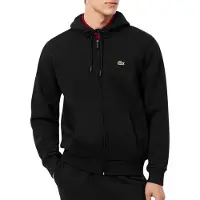 Lacoste Sweatshirt groen / zwart / wit
