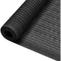 vidaXL Privacynet 75 g/m² 1x50 m HDPE antracietkleurig