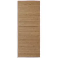 vidaXL Tapijt rechthoekig 80x200 cm bamboe bruin